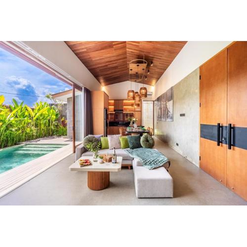 Soak in the Sun by the Pool at Solari Buddha Villa