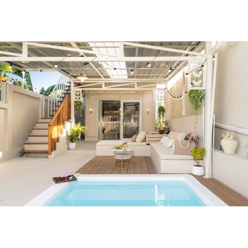 Soulscape Boho-Style Pool villa & Sunset Rooftop