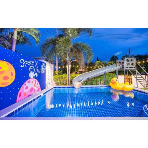 Space X Slider 4 Bedrooms Pool Villa Huahin