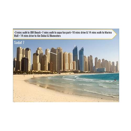 Spacious 2-bedroom Getaway In Jbr, Prime Location