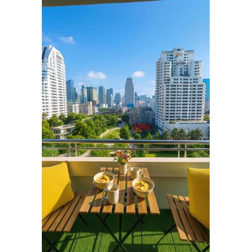 Spacious 2 King Beds, Balcony with View, Near Nana BTS