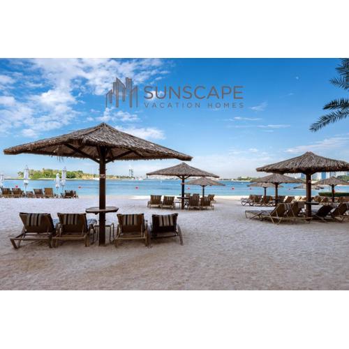 Spacious 2BR with Pool & Private Beach Access