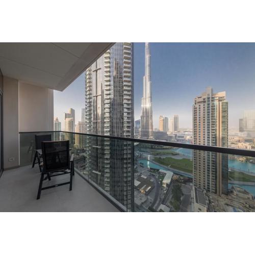 Spacious 3BR plus maids Burj Khalifa View