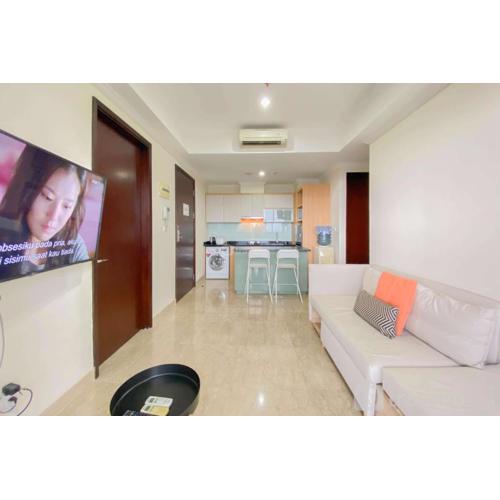 Spacious and Comfort Living 2BR at Menteng Park Apartment By Travelio