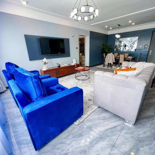 spacious furnished two bedroom apartment with children playground private parking fully equipped gym swimming pool and scenic city views