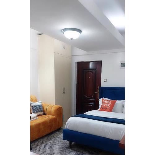 Spacious modern studio in kilimani