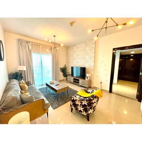 Stadium View 1Bedroom in Red Residence in Sport City