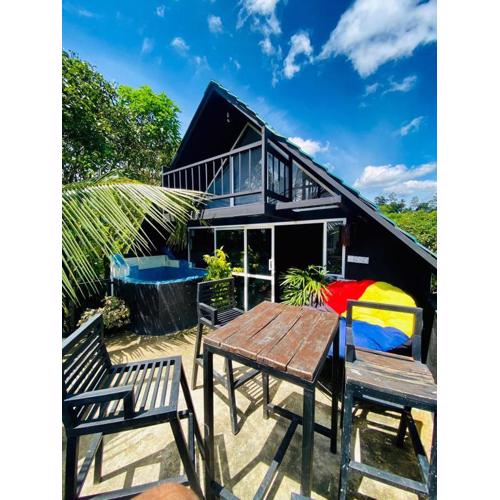 Starry Nights at Pale's Villa Cozy A-Frame Caban