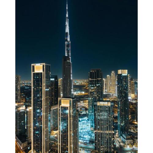 Stay in Modern Elegance 4BR with Pool Gym and Boulevard Views