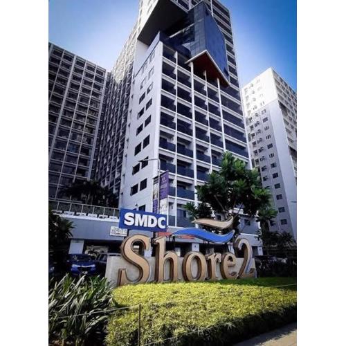 Staycation at Shore 2 Residences Tower 1 Near Moa, PICC, STARCITY, WORLD TRADE, SMX, MOA ARENA & NAIA 123