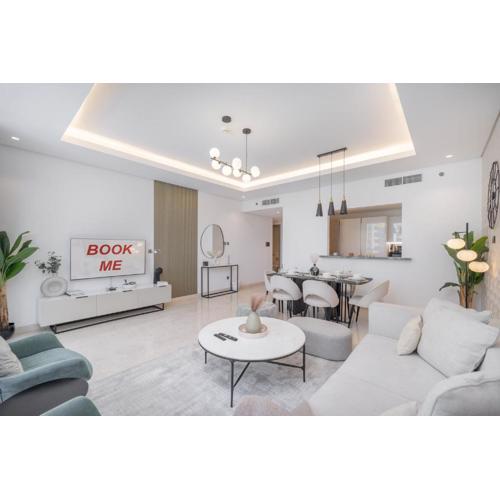 StayShort - 3 Bedroom Apartment in Sterling West with Full Burj Khalifa Views