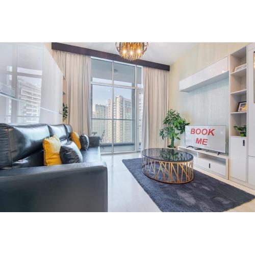 StayShort - Awesome Studio Apartment with Burj Khalifa View at Business Bay