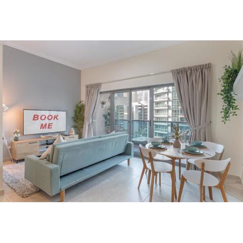 StayShort - Classy 1-Bedroom Apartment in Dubai Marina with City Views!
