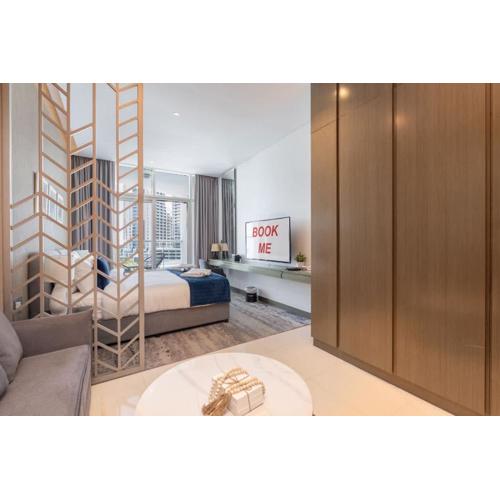 StayShort - Cozy Studio Perfect for 4 at Damac Maison Prive