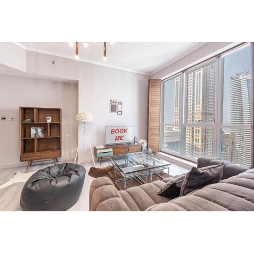StayShort - Dubai Marina 2 bed apartment with City Views