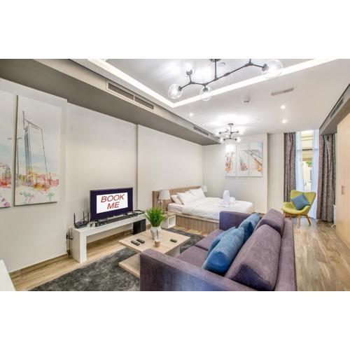 StayShort - Modern Studio Apartment for 4 at Sadaf 8 near The Walk at JBR