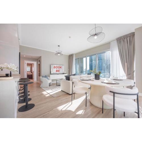 StayShort - Stylish 1-Bedroom Apartment Perfect for 4 in JBR Dubai Marina