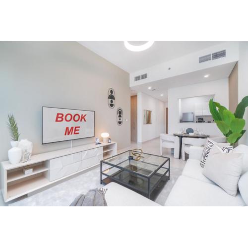 StayShort - Trendy 1-Bedroom Apartment for 4 in Business Bay