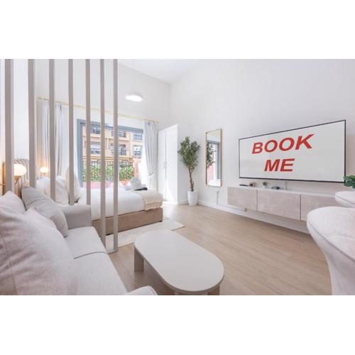 StayShort - Trendy Studio for 3 at Casa Grande in JVC!