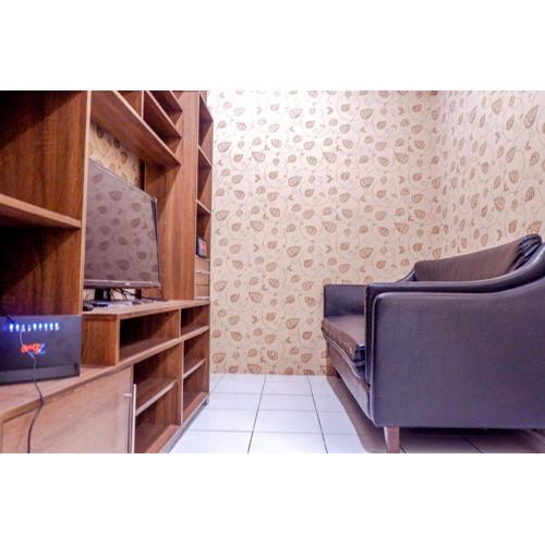 Strategic 2BR Menteng Square Apartment By Travelio