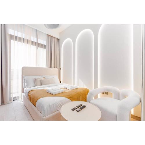 Studio 12min from Burj Khalifa - Azizi Riviera 32 - Dubai