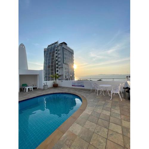 Studio 24 sqm near beach monthly rent