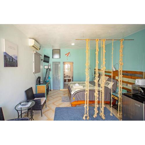 Studio Apartment Center of Sosua Remote Worker Space Fast WiFi