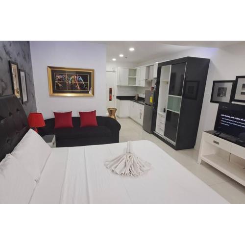 Studio at Kandi Palace near Walking street