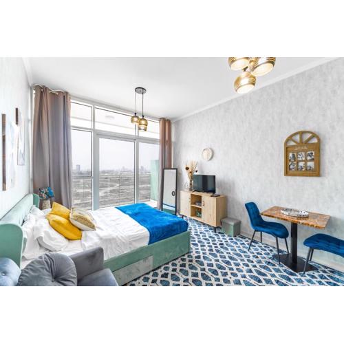 Studio in Damac Hills - Luxurious Living with Premium Amenities, by Think Realty