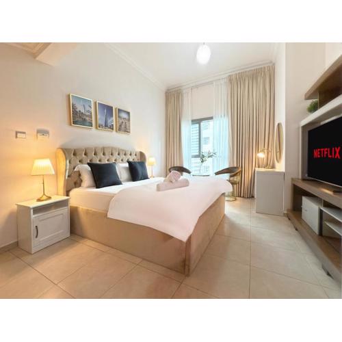 Studio in Dubai Marina near beach and Metro Z514