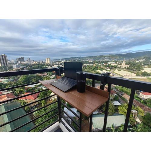 Studio Unit with Balcony at the Median