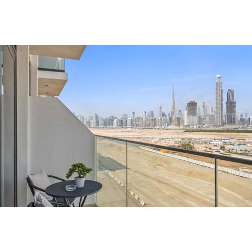 Studio w/ BurjKhalifaView in Riviera near Downtown
