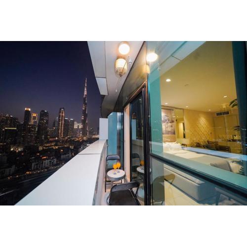 Studio with Burj Khalifa view