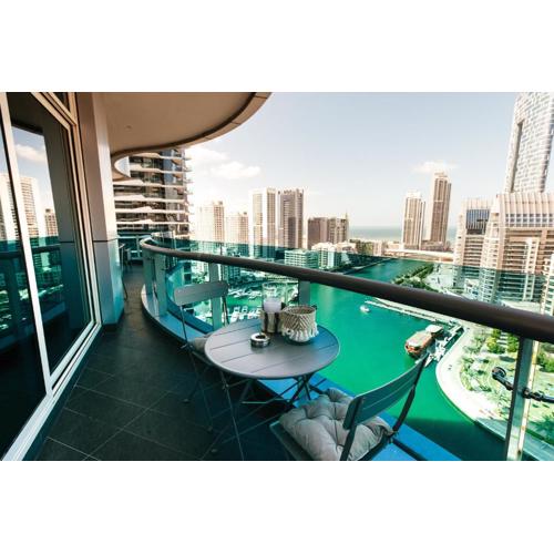 Stunning 2BR with Captivating Marina View - 17AB06