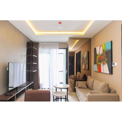 Stunning and Comfy 2BR + Study Room at Sudirman Suites Apartment By Travelio