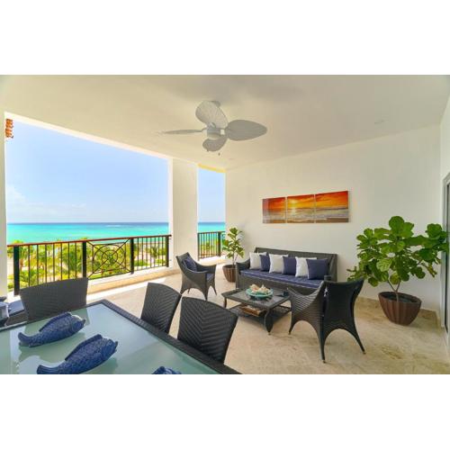 Stunning Beachfront Pent-House At Cap Cana, Punta Cana