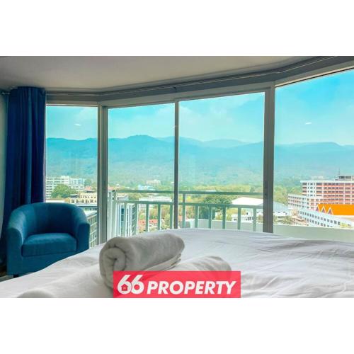 Stunning Mountain View Duplex w Full Kitchen - Walk to Nimman