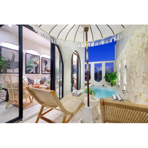 Stunning Ricefield View Kaba-Kaba North Pererenan Canggu Luxury Loft Villa KK1