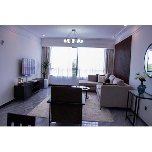 stunning two bedroom apartment with joking track, sauna, swimming pool fully equipped gym ample parking space and amazing breathtaking city views