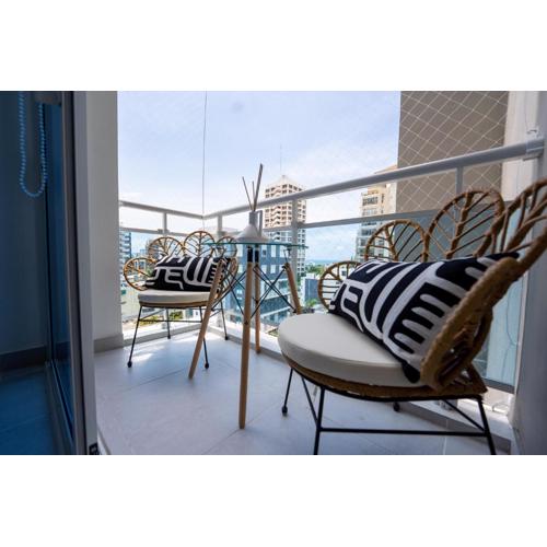 Stunning view of the city.