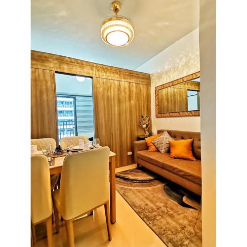 Stylish 1 Bedroom Condo Unit with Perfect Pool View Balcony at Fame Residences