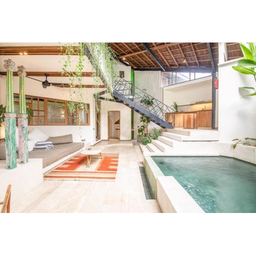 Stylish 2-br Villa With Pool, 800m Canggu Beach