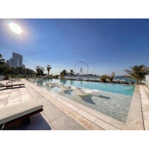 Stylish 2BR in JBR with Sea&Ain Dubai View
