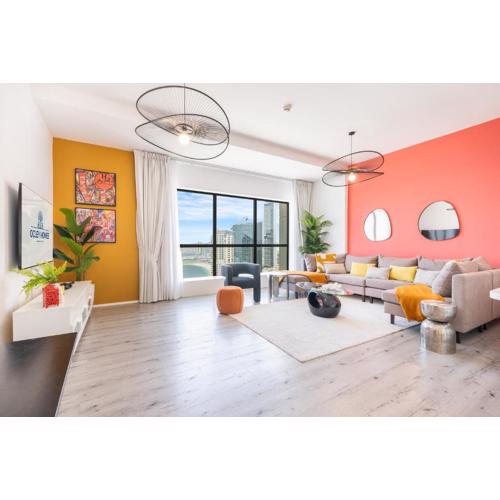 Stylish 4BR Home Steps Away from JBR Beach