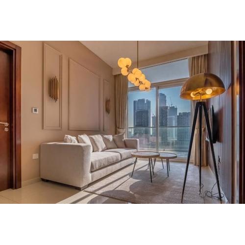 Stylish Apartment 5 minutes from Dubai Mall with canal view