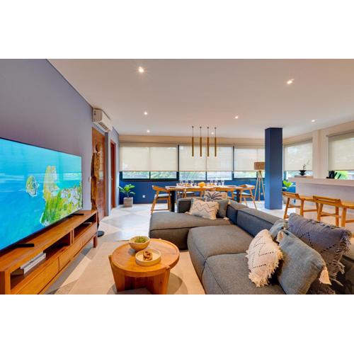 Stylish Casa Indigo Apartment Canggu near Berawa Beach