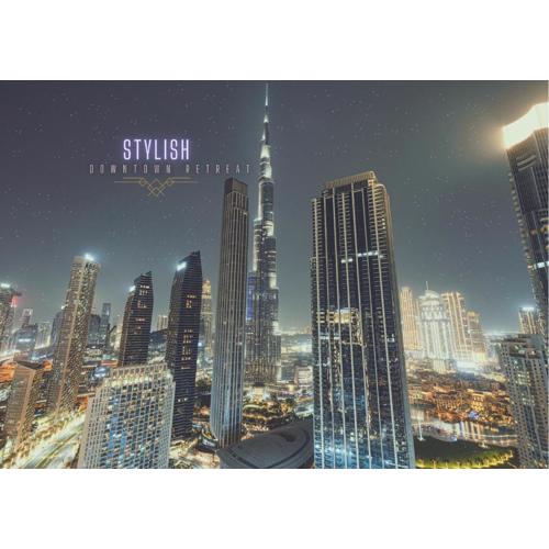 Stylish Downtown Retreat, Burj Crown, Opera & Boulevard View