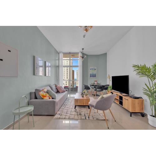 Stylish home in Marina steps away from JBR Beach and Tram