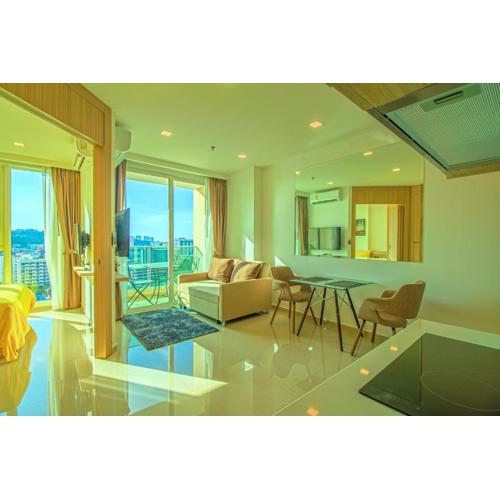 SUITE APARTMENT in CITY GARDEN TOWER Pool, Sauna & Gym 1 Km From Walking Street