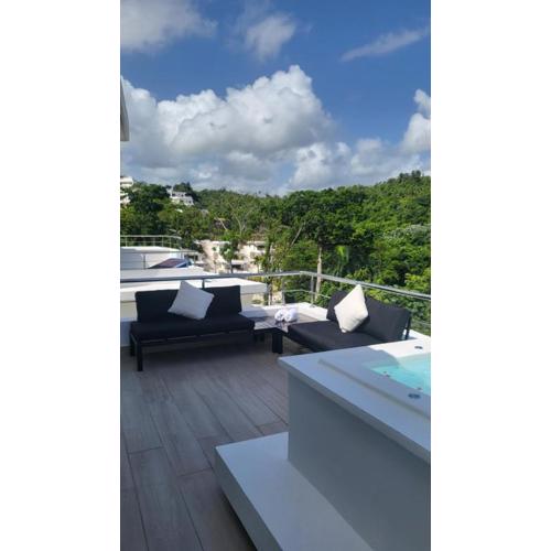 Suite with jacuzzi in Las Terrenas